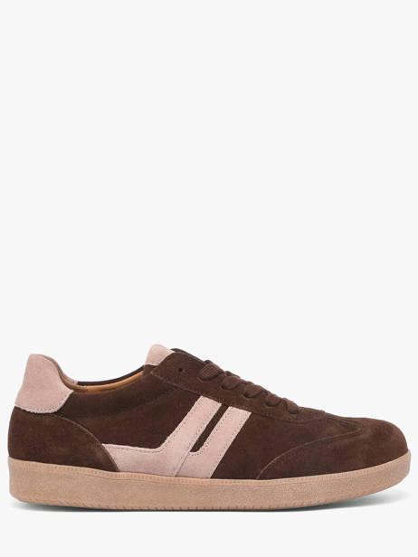 Sneakers In Leather Gabor Red women 5