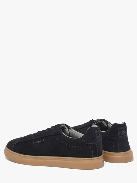 Sneakers In Leather Bugatti Blue men 322AS206 other view 2