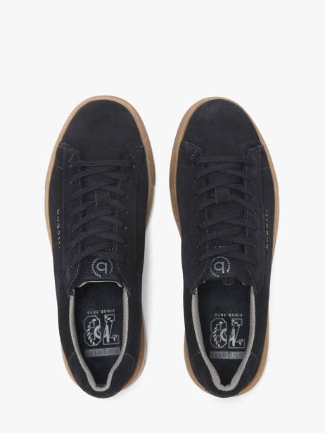Sneakers In Leather Bugatti Blue men 322AS206 other view 3