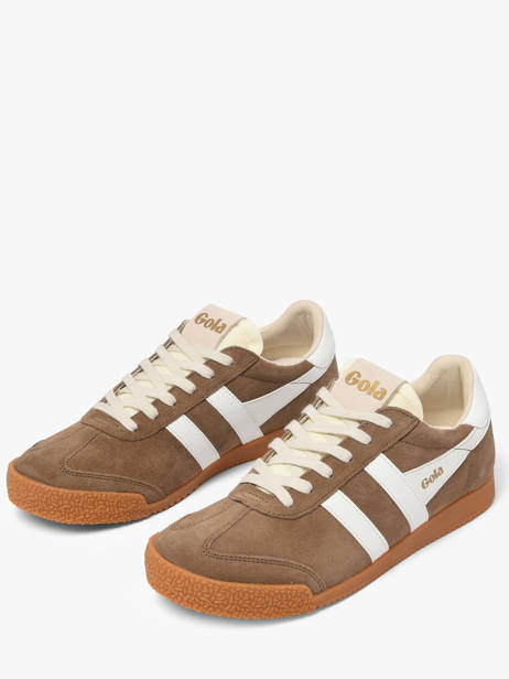 Sneakers Elan En Cuir Gola Marron women CLB538FW vue secondaire 2