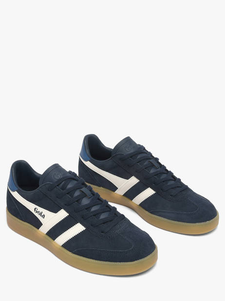 Sneakers Viper En Cuir Gola Bleu men CMB735ET vue secondaire 1