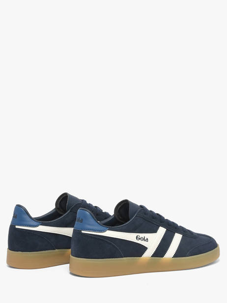 Sneakers Viper En Cuir Gola Bleu men CMB735ET vue secondaire 2