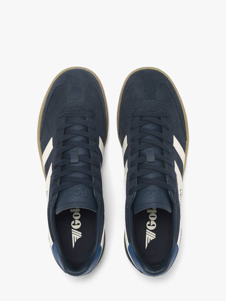 Sneakers Viper En Cuir Gola Bleu men CMB735ET vue secondaire 3