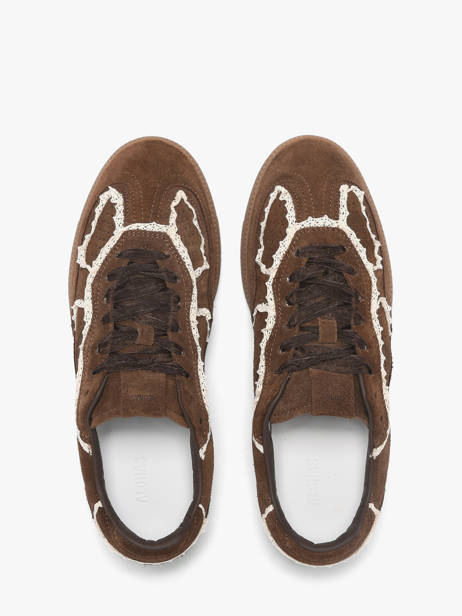 Sneakers Tb.490 In Leather Alohas Brown women 10082307 other view 4