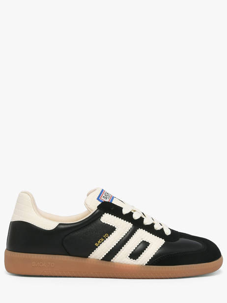 Sneakers In Leather Back 70 Black women 307