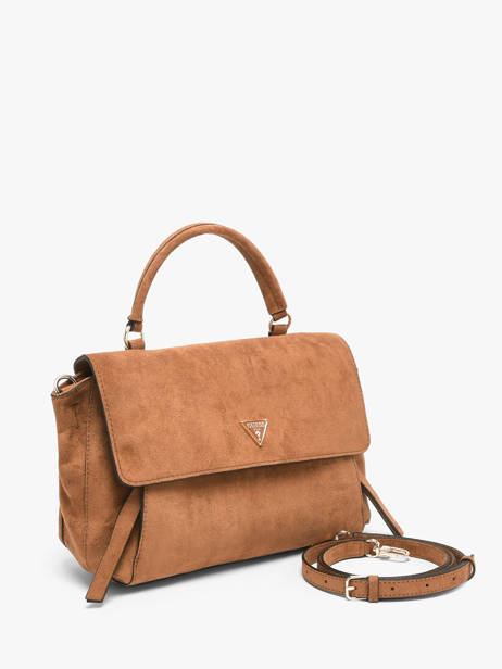 Sac Porté Main Devon Aspect Daim Guess Marron devon SG974520 vue secondaire 2