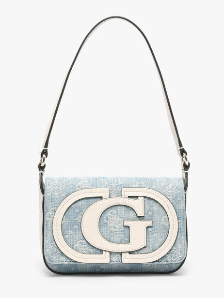 Sac Porté épaule Ruby Coton Guess Bleu ruby DG974019