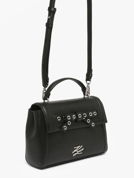 Handbag K Autograph Leather Karl lagerfeld Black k autograph B3W30051 other view 2