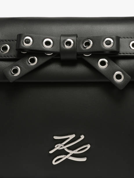 Handbag K Autograph Leather Karl lagerfeld Black k autograph B3W30051 other view 3