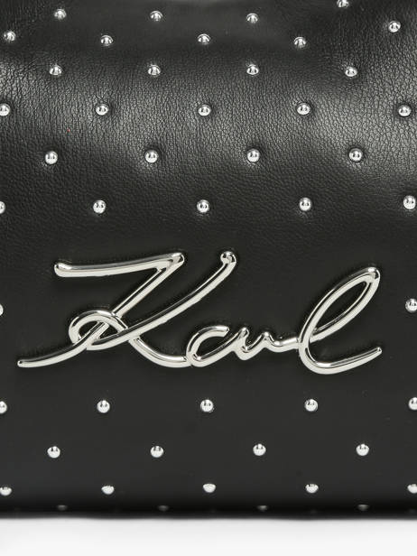 Shoulder Bag K Signature Polyurethane Karl lagerfeld Black k signature B3W30111 other view 3
