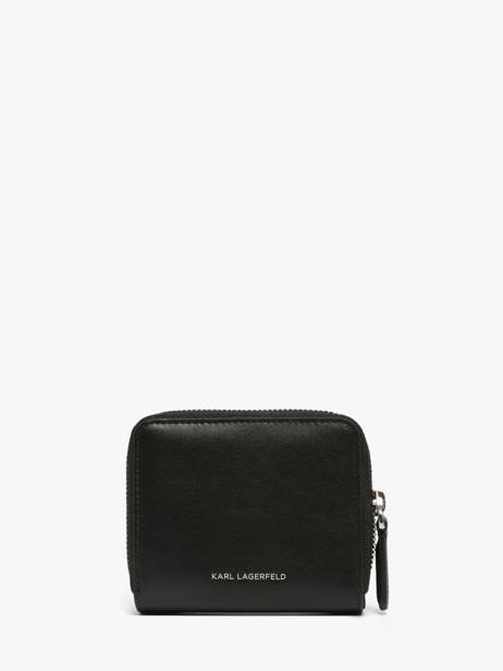 Wallet Leather Karl lagerfeld Black k daily B3W32015 other view 3