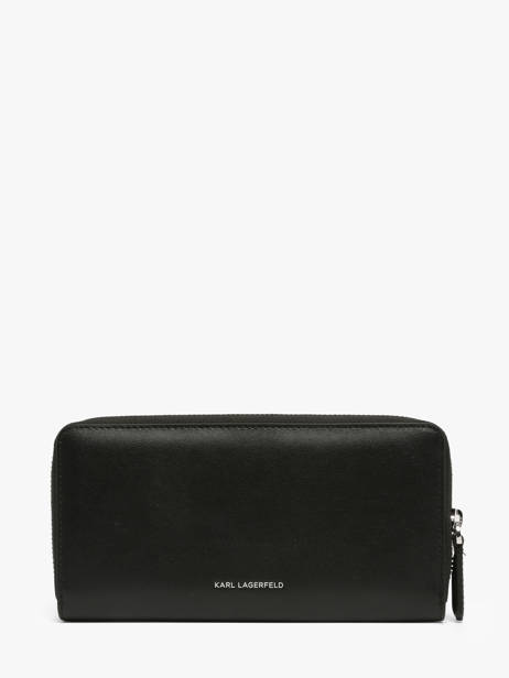 Portefeuille Cuir Karl lagerfeld Noir k daily B3W32016 vue secondaire 3