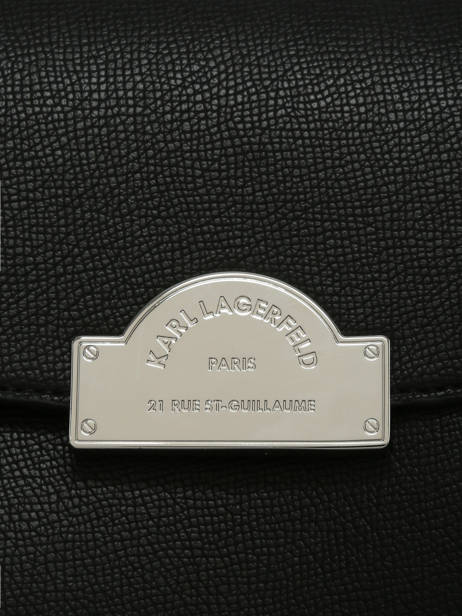 Shopping Bag Rsg Leather Karl lagerfeld Black rsg B3W30115 other view 3
