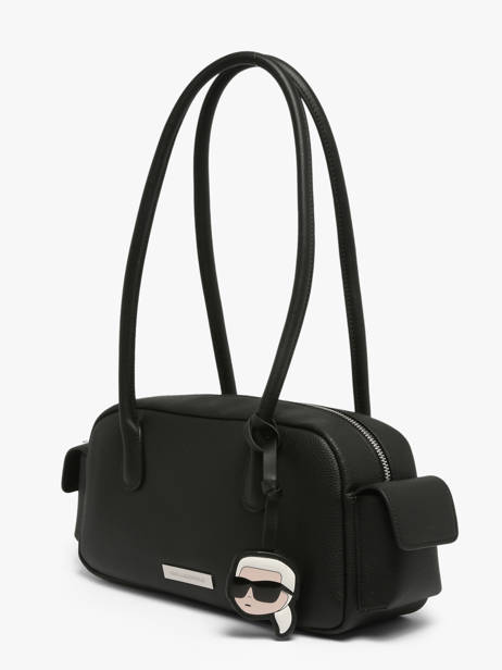 Bowling K Ikon Cuir Karl lagerfeld Noir k ikon B3W30119 vue secondaire 2
