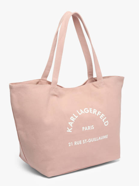 Shoulder Bag Rsg Cotton Karl lagerfeld Pink rsg A1W50006 other view 2