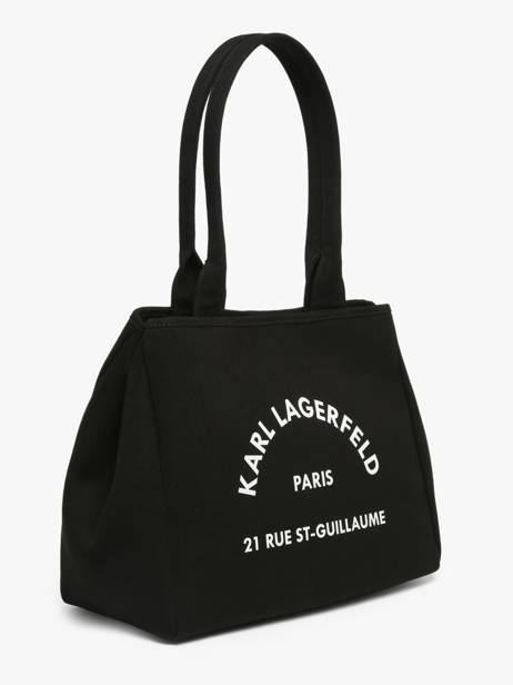 Sac Porté épaule Rsg Coton Karl lagerfeld Noir rsg B1W50010 vue secondaire 2