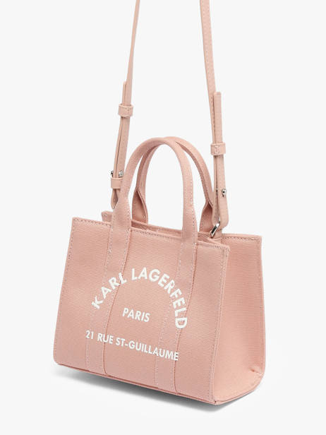 Shoulder Bag Rsg Cotton Karl lagerfeld Pink rsg A3W50118 other view 2