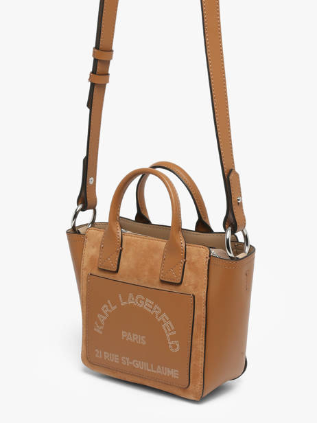 Shoulder Bag K Daily Leather Karl lagerfeld Brown k daily B3W30325 other view 2