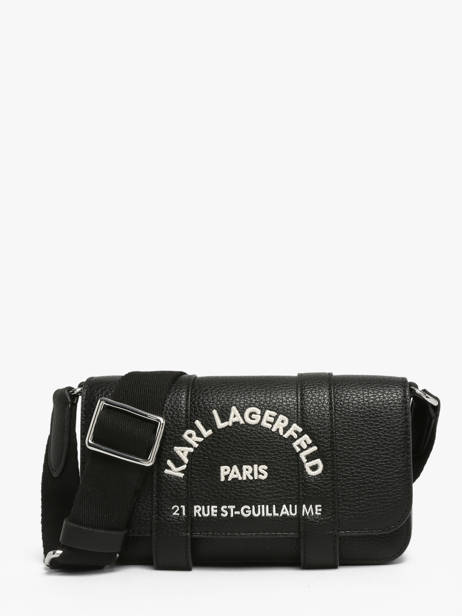 Shoulder Bag Rsg Leather Karl lagerfeld Black rsg B3W30342