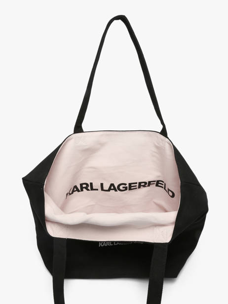 Shoulder Bag K Ikon Cotton Karl lagerfeld Black k ikon B3W50017 other view 4