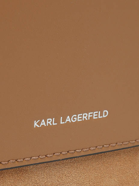 Sac Porté épaule K Daily Cuir Karl lagerfeld Marron k daily B3W30346 vue secondaire 3