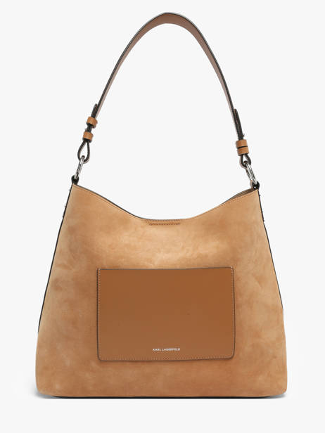 Sac Porté épaule K Daily Cuir Karl lagerfeld Marron k daily B3W30346 vue secondaire 5