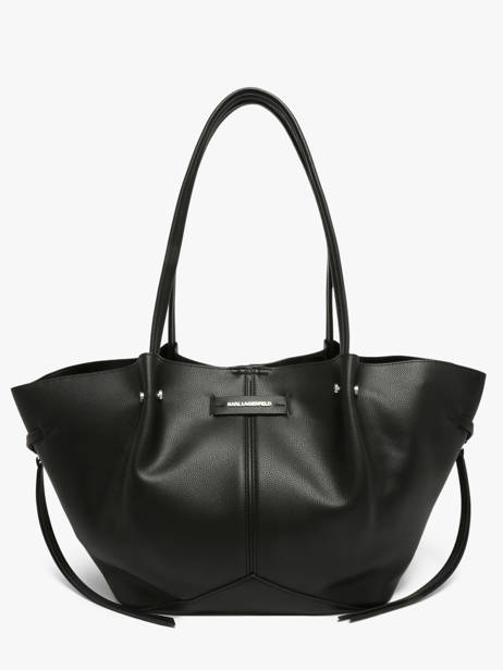 Sac Porté épaule K Pierced Polyurethane Karl lagerfeld Noir k pierced B3W30347