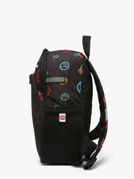 Sac à Dos 1 Compartiment Lego Noir ninjago ninja skills 26 vue secondaire 2