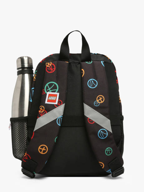 Sac à Dos 1 Compartiment Lego Noir ninjago ninja skills 26 vue secondaire 4