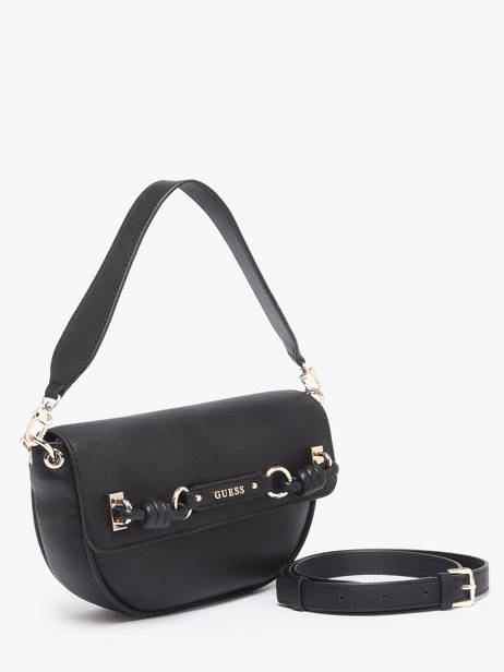 Sac Bandoulière Camelia Polyurethane Guess Noir camelia BG974219 vue secondaire 1