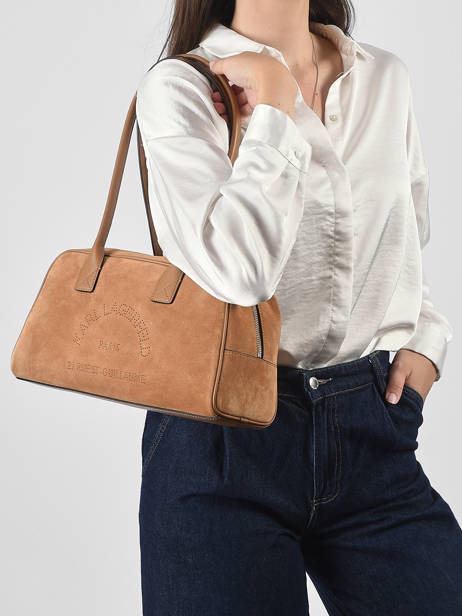 Sac Porté épaule K Daily Karl lagerfeld Marron k daily B3W30092 vue secondaire 1