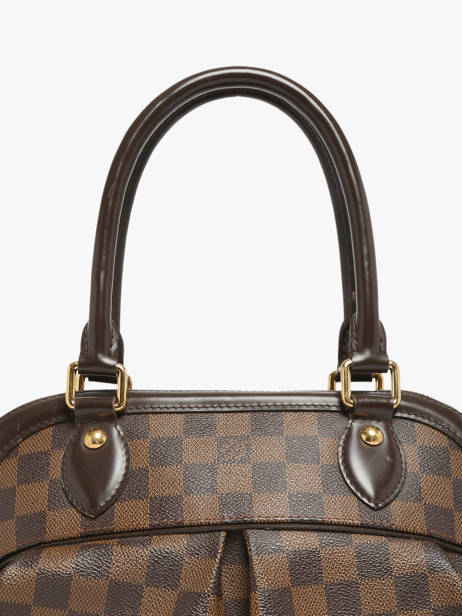 Preloved Louis Vuitton Handbag Trevi Damier ébène Louis vuitton Brown second life MTFZPU43 other view 3