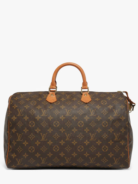 Preloved Louis Vuitton Handbag Speedy 40 Monogram Louis vuitton Brown second life M41522 other view 6
