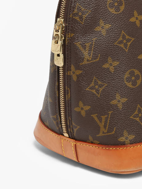 Preloved Louis Vuitton Handbag Alma Monogram Louis vuitton Brown second life F9JIQXUI other view 5