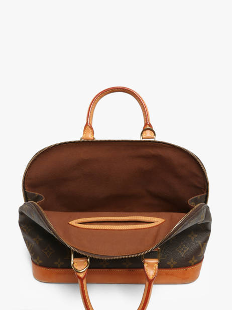 Preloved Louis Vuitton Handbag Alma Monogram Louis vuitton Brown second life F9JIQXUI other view 6
