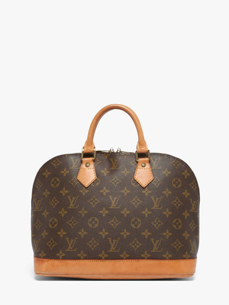 Preloved Louis Vuitton Handbag Alma Monogram Louis vuitton Brown second life F9JIQXUI other view 7