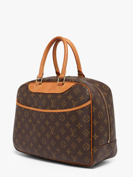 Preloved Louis Vuitton Handbag Deauville Monogram Louis vuitton Brown second life K3KLMKDH other view 2