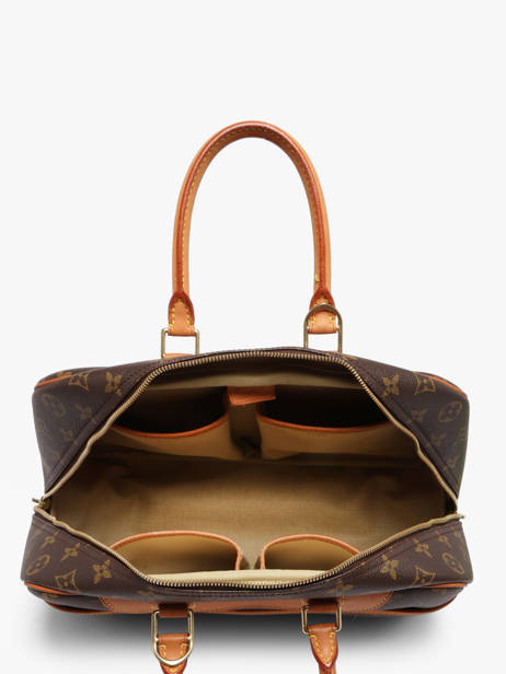 Preloved Louis Vuitton Handbag Deauville Monogram Louis vuitton Brown second life K3KLMKDH other view 6