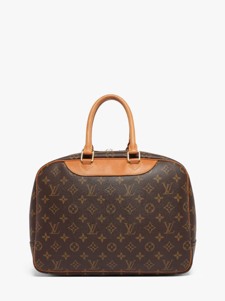Preloved Louis Vuitton Handbag Deauville Monogram Louis vuitton Brown second life K3KLMKDH other view 7