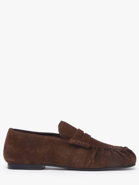 Mocassins En Cuir Alohas Marron women 10121401