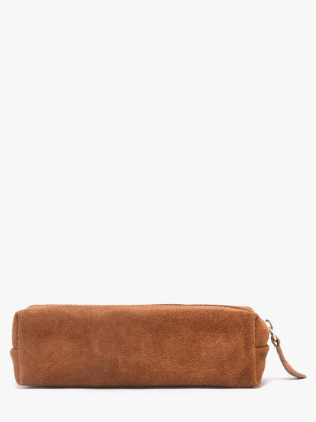 Trousse Cuir Milano Marron velvet VE22116O vue secondaire 2