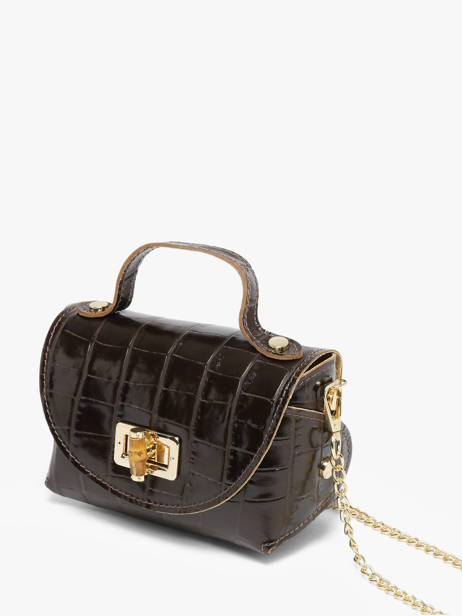 Mini-sac Cocco Balo Cuir Milano Marron cocco balo CB24117 vue secondaire 2
