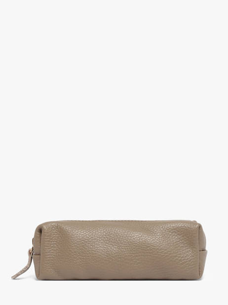 Trousse Cuir Milano Marron caviar CA22116O