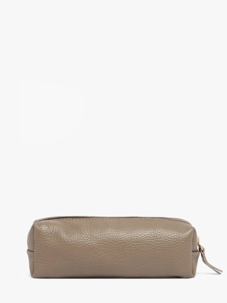 Trousse Cuir Milano Marron caviar CA22116O vue secondaire 2