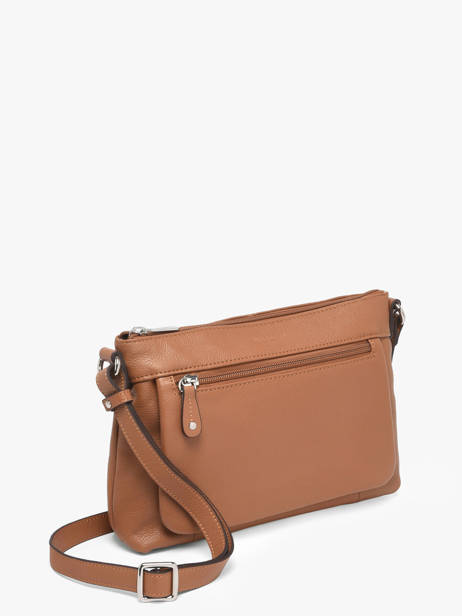 Sac Bandoulière Confort Cuir Hexagona Marron confort 464778 vue secondaire 2