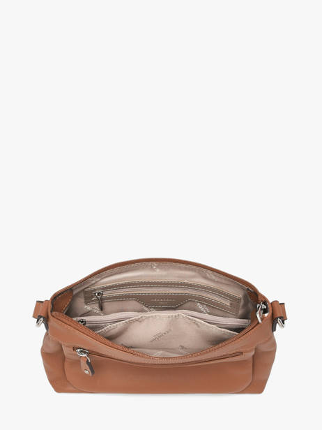 Sac Bandoulière Confort Cuir Hexagona Marron confort 464778 vue secondaire 3