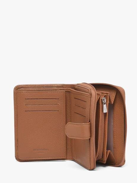 Portefeuille Cuir Hexagona Marron confort 461063R vue secondaire 1