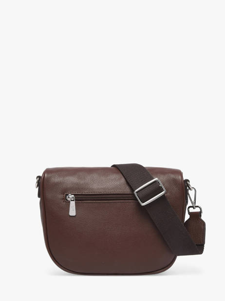 Sac Banane Cuir Hexagona Marron confort 466110 vue secondaire 4