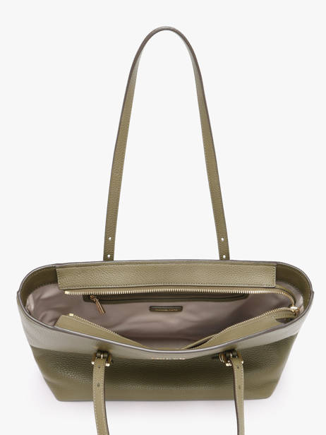 Cabas Quinn Cuir Michael kors Vert quinn T5GQNT2L vue secondaire 4