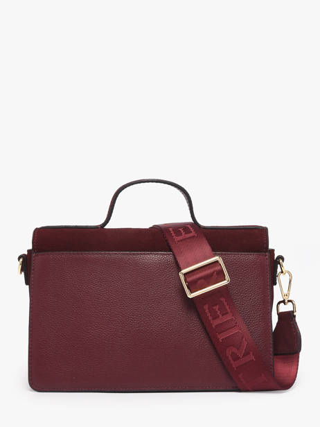 Sac Bandoulière M Altesse Suede Etrier Rouge altesse suede EASU048M vue secondaire 6